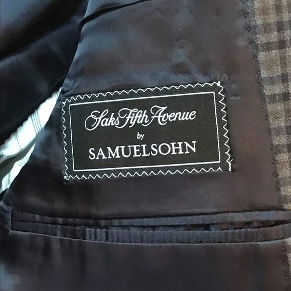 Samuelsohn Full Canvased 40R Super 130s Like New - Picture 3 of 8